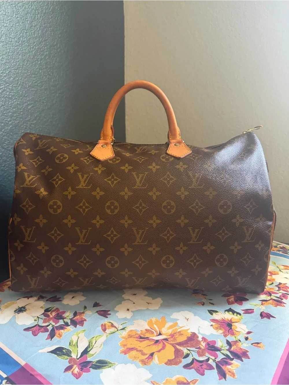 Louis Vuitton Brown Monogram Speedy 40